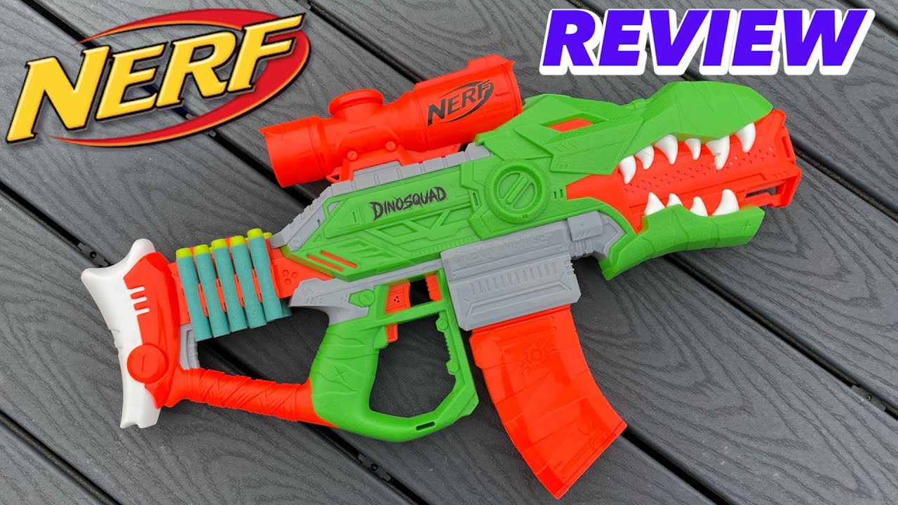 Toy Review: Nerf DinoSquad Rex-Rampage Motorized Dart Blaster